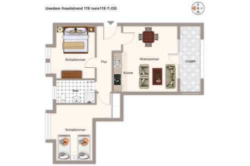 Apartamento Inselstrand Inselstrand 119