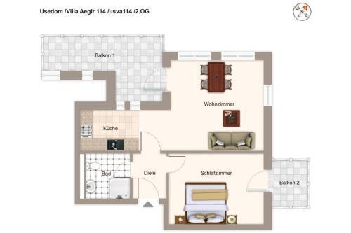 Apartamento Villa Aegir Villa Aegir 114