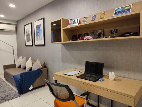 Apartamento Ab Home "work Suite" 1terbau #midvalley #southkey Jb