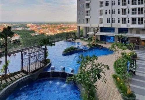 Chic Studio Apartment Pakuwon City Mall Free Wifi