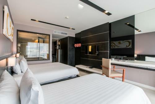 Suite Studio Apt With Hot Tub Bath In Front Pa Tong Beach
