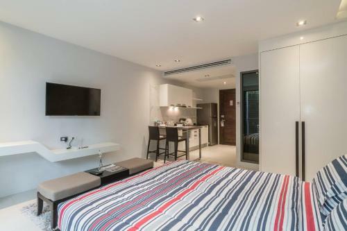 Patong Hill Cozy Studio With Nice Pool And Garden