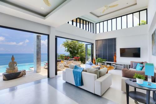 Location Villa De Luxe Koh Samui - Piscine Vue Mer-