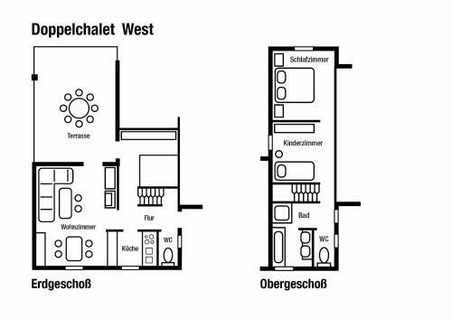 Apartamento Chalets Z�hrer - Wohnen Am Wasser