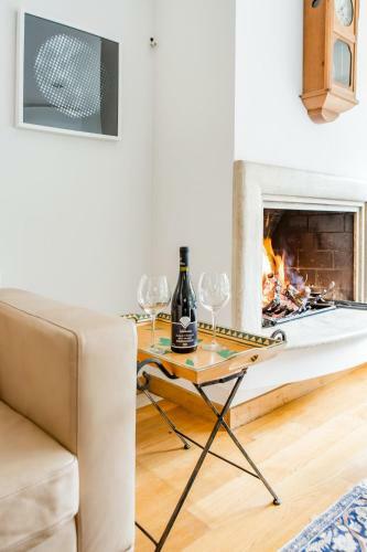 Villa Minimalist Stone Country House