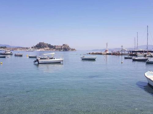 Inviting Apartment In Corfu With Sea View And Balcony