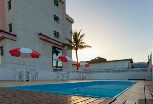 Apartamento Sun Way Ubatuba- Com Piscina, Churrasqueira E Play Ground
