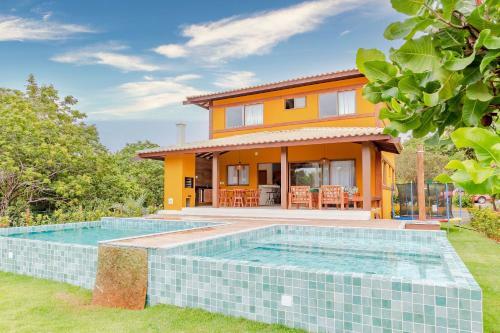 Pf31 - Excelente Casa 4 Su�tes - Praia Do Forte