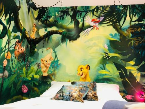 Apartamento Le Magic, Superbe D�coration Disney, 2-5 Pers, Cour Int�rieure, Tarbes