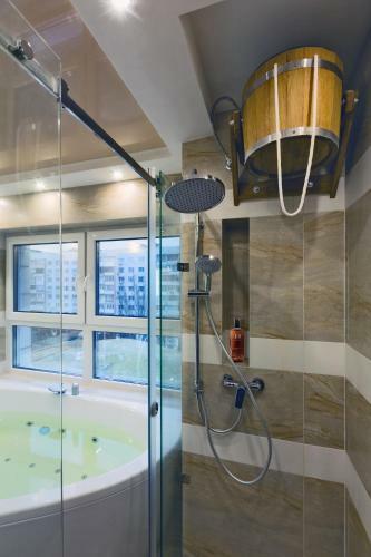 Apartamento Hammam , Big Jacuzzi ,sauna , 2 Bedroom , Khrechatik