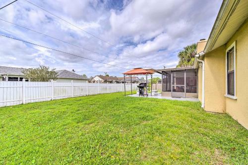 Centrally Located Palm Bay Pad With Fenced Yard