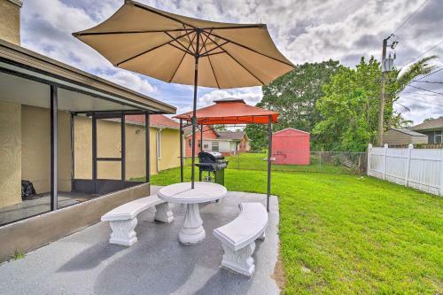 Centrally Located Palm Bay Pad With Fenced Yard