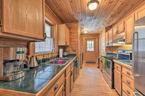 Cozy Blue Ridge Mountain Cabin On 18 Acre Lot