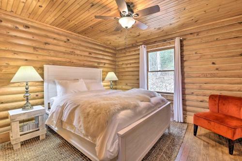 Cozy Blue Ridge Mountain Cabin On 18 Acre Lot