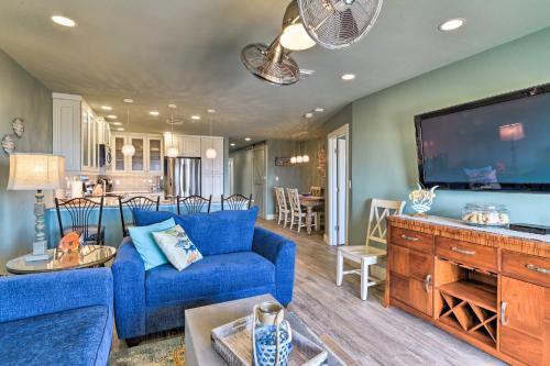 Apartamento Beachfront Port Aransas Condo With Ocean Views!