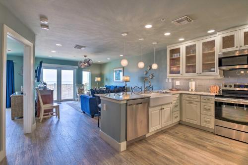 Apartamento Beachfront Port Aransas Condo With Ocean Views!