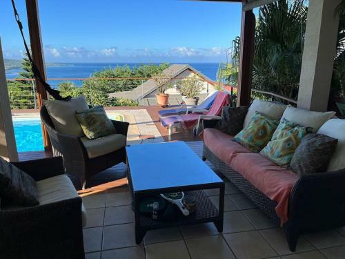Villa Leu Mascareigne Piscine Vue Mer