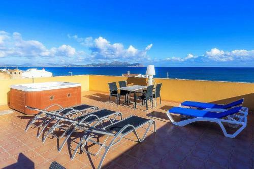 Apartment Baulo Beach In Can Picafort - 1 Bedroom