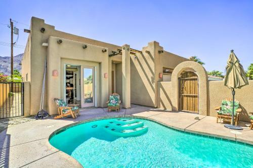 Airy La Quinta Escape With Chiminea And Mtn Views