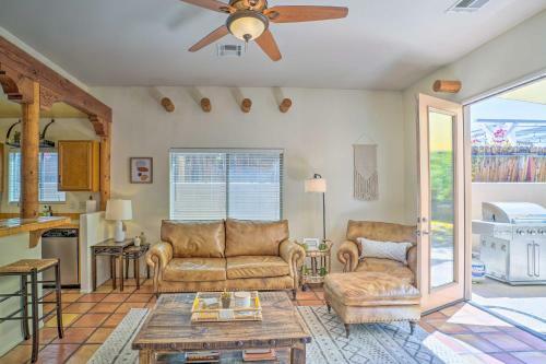 Airy La Quinta Escape With Chiminea And Mtn Views