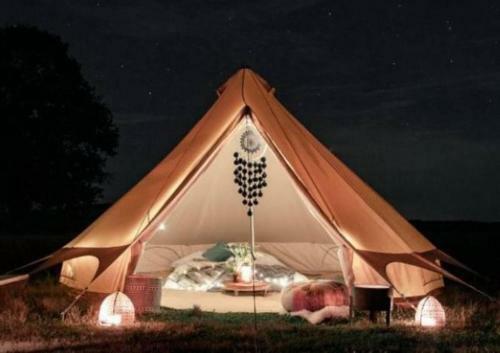 5 Meter Bell Tent - Up To 5 Persons Glamping