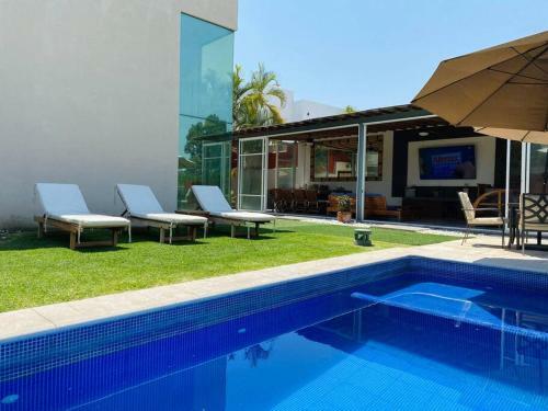 Casa Con Vista �nica Alberca Privada Palapa Tv