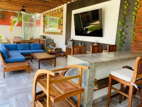 Casa Con Vista �nica Alberca Privada Palapa Tv