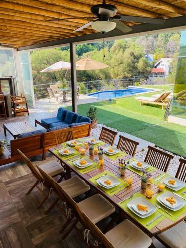Casa Con Vista �nica Alberca Privada Palapa Tv