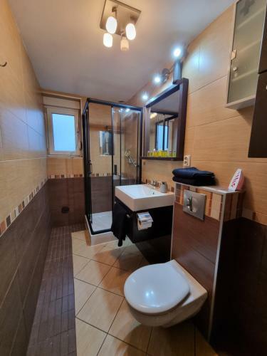 Uroczy Apartament Z Parkingiem.