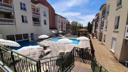 Apartamento Le Romarin - Climatisation Piscine & Parking Priv�