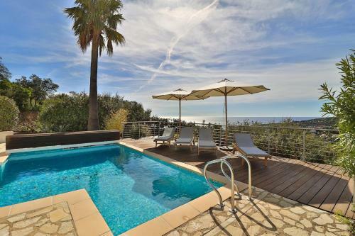 Ferienhaus Petites Maures, Meerblick Und Eigener Pool