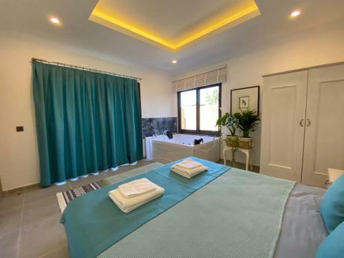 Remarkable Villa With Jacuzzi, Private Pool And Backyard In Fethiye