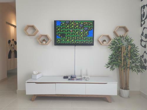 Apartamento Panda House 3b2r Kota Kemuning With Atari Games