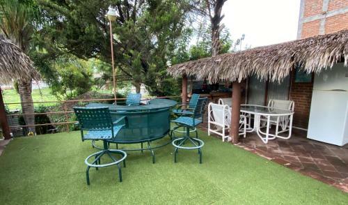 Jard�n Quinta Las Fuentes Caba�as, Valsequillo. Puebla