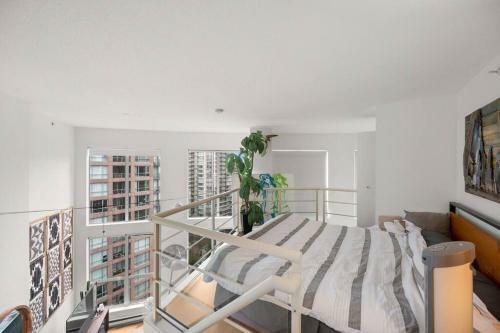 Apartamento Rare Find Loft With Fireplace @ Central Downtown