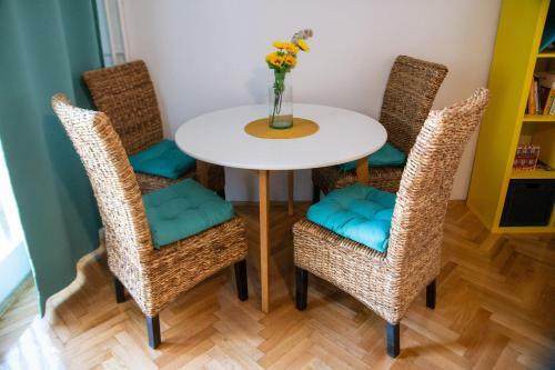 Blue & Yellow Apartment