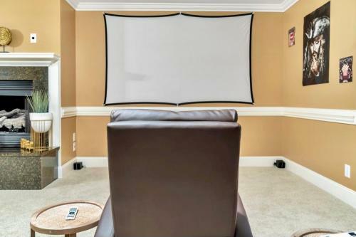 King Bed, Home Theater, Pool Table, Game Room, Fireplace