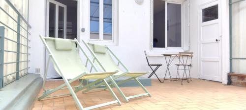 Apartamento Studio �quip�, Grande Terrasse, � C�t� De La Gare