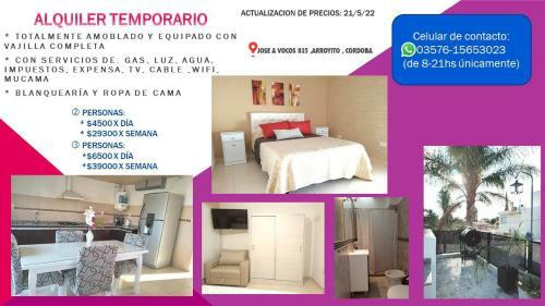 Apartamento Departamento Amoblado Arroyito Complejo Lucipri