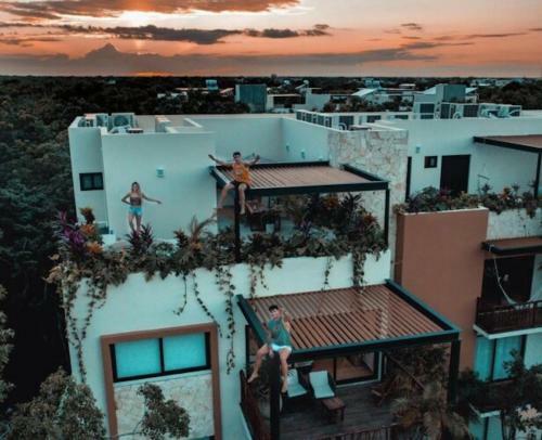 Apartamento Duplex Penthouse Private Rooftop Jacuzzi