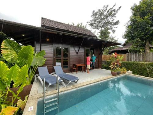 Wooden Private Pool Villa - By Prosper Hospitality