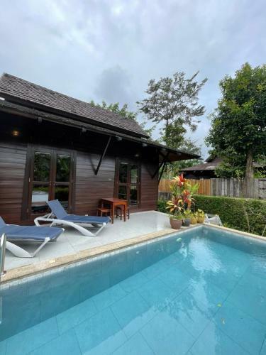 Wooden Private Pool Villa - By Prosper Hospitality