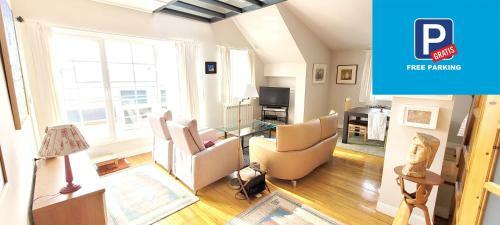 Apartamento Arrigunaga Beach View Atico Con Terraza Y Parking