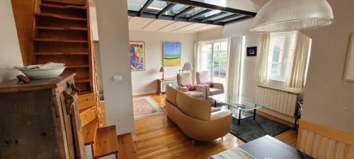 Apartamento Arrigunaga Beach View Atico Con Terraza Y Parking
