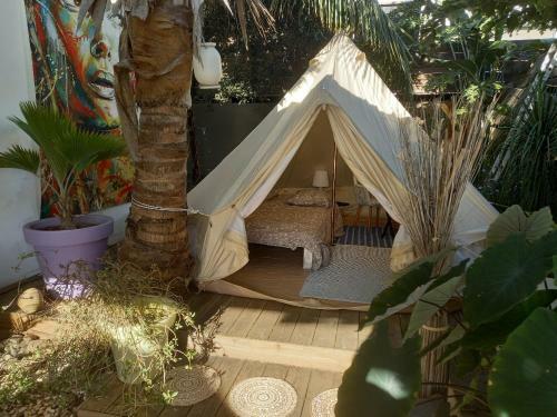 Glemping Tente Et Chambre Double Jacuzzi