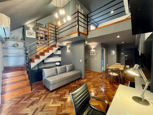 Apartamento Nuevo - Loft D�plex Ejecutivo Con Gran Balc�n.