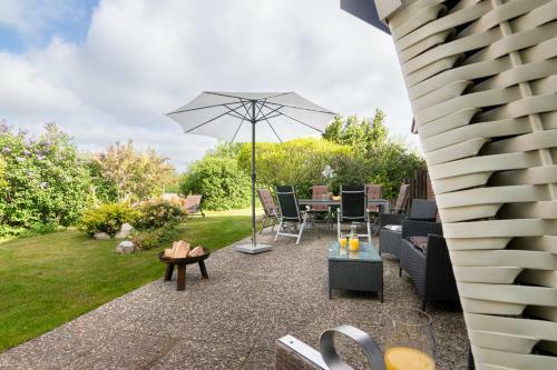 Ferienhaush�lfte Braderup Festland