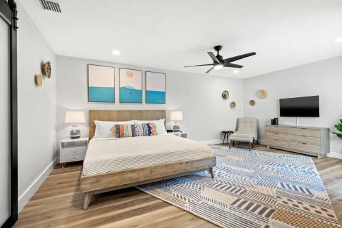 New!overbrook Oasis 4/3 Heated Pool.5min To Beach