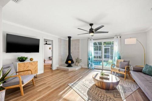 New!overbrook Oasis 4/3 Heated Pool.5min To Beach