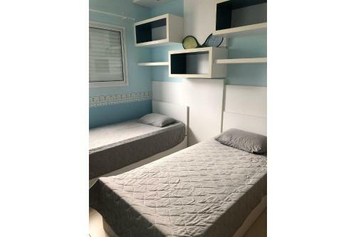 Apartamento Canto Do Forte - Varanda Gourmet Com Vista Mar